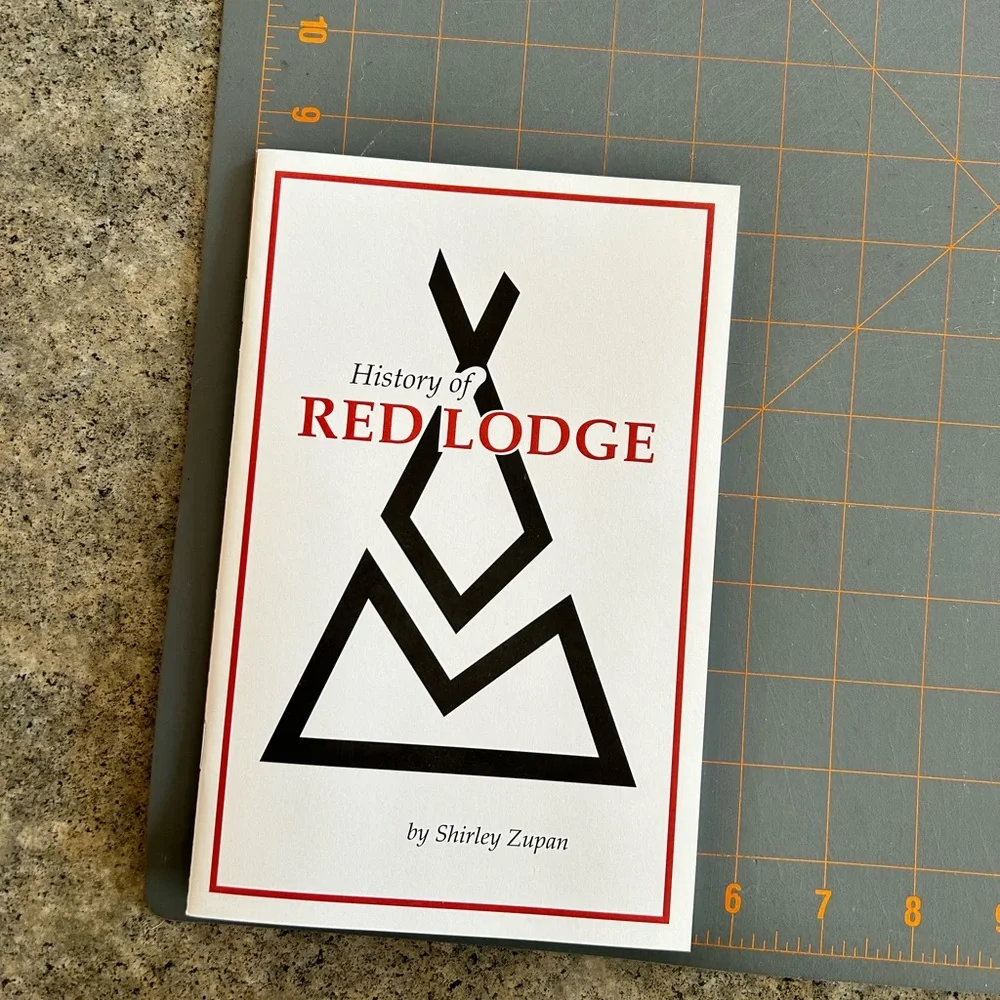 📕Vintage History of Red Lodge, [Zupan], Western Decor Book, EUC